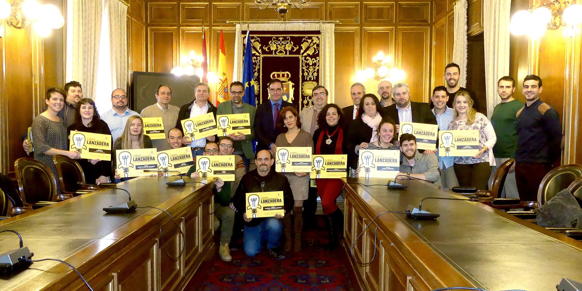 Prieto entrega los premios Lanzadera e insta a los ganadores a crear riqueza y empleo en la provincia