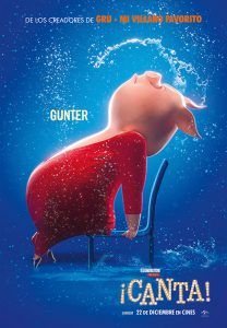 El Teatro Moderno de Guadalajara proyectará el 3 de enero la película de animación ¡CANTA! 