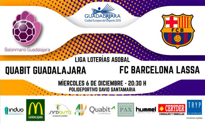 Quabit Guadalajara no renuncia al sueño de ganar al FC Barcelona