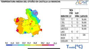 temperaturas otonales cuenca y guadalajara 2017