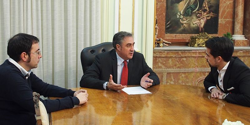 Ángel Mariscal se reúne con Javier Redondo, nuevo presidente de la Asociación de Jóvenes Empresarios