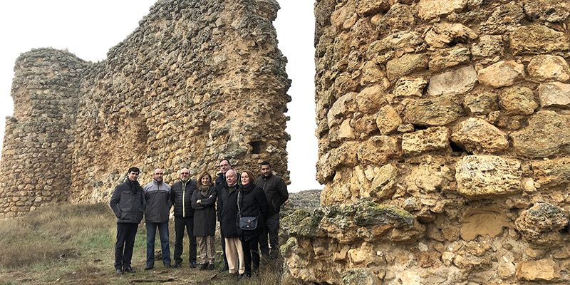 Diputación de Cuenca invertirá 260.000 euros en la rehabilitación y consolidación del castillo de Villarejo de Fuentes