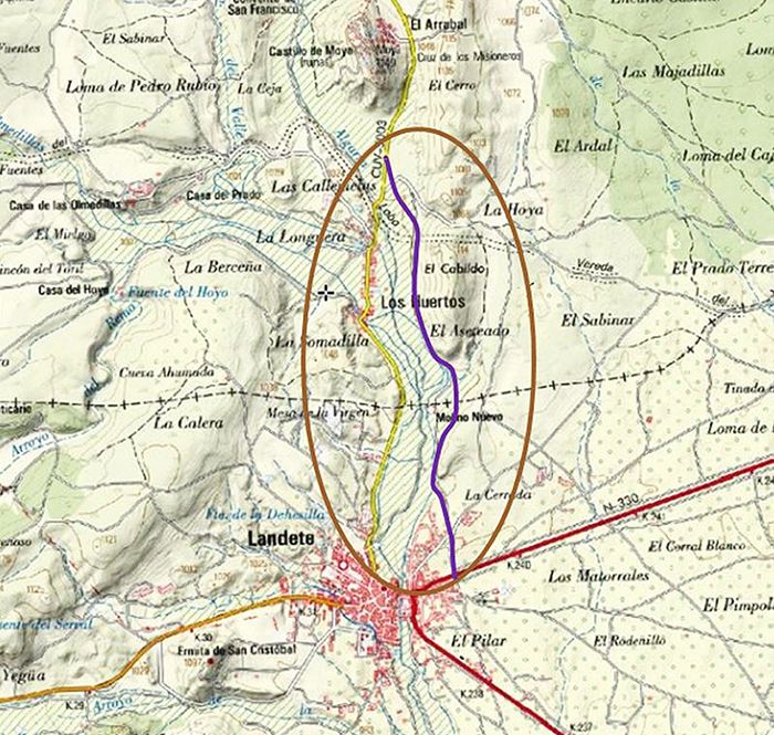 Diputación de Cuenca saca a licitación la construcción de la variante de Los Huertos de Moya