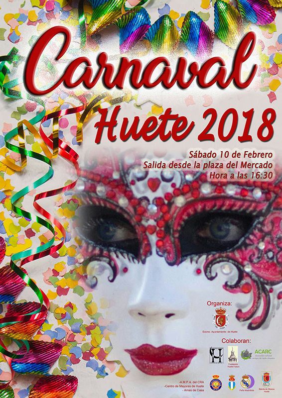 El Carnaval de Huete 2018 será el 10 de febrero 3 El Carnaval de Huete 2018 será el 10 de febrero