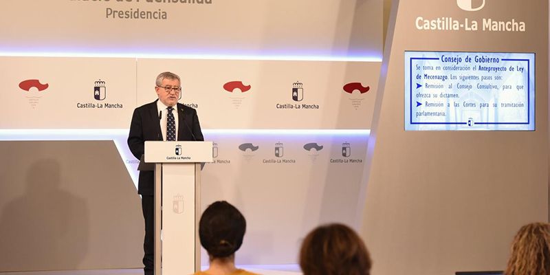 El Gobierno de Castilla-La Mancha remite al Consejo Consultivo la futura Ley de Mecenazgo, una norma pionera que se anticipa a la estatal