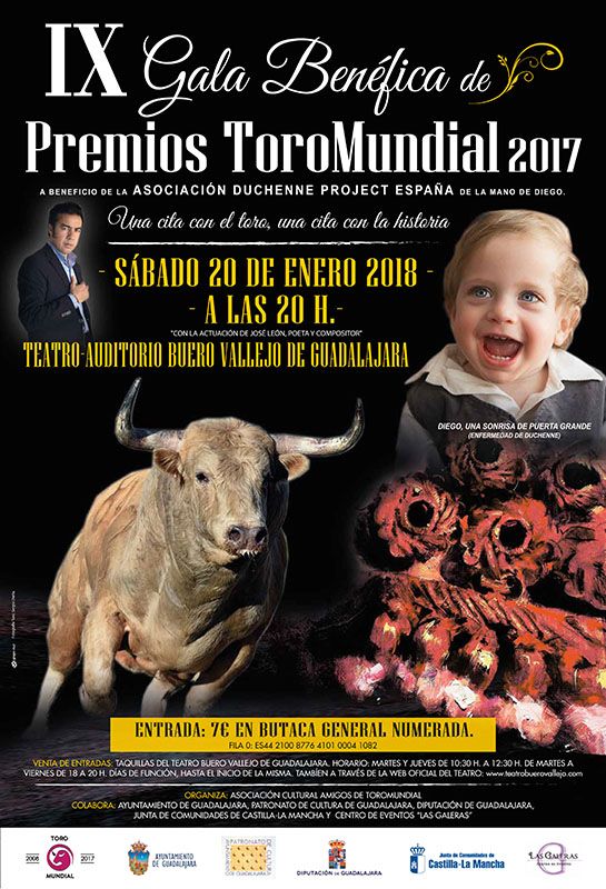 El sábado, 20 de enero, la cita taurina más solidaria en el Buero Vallejo