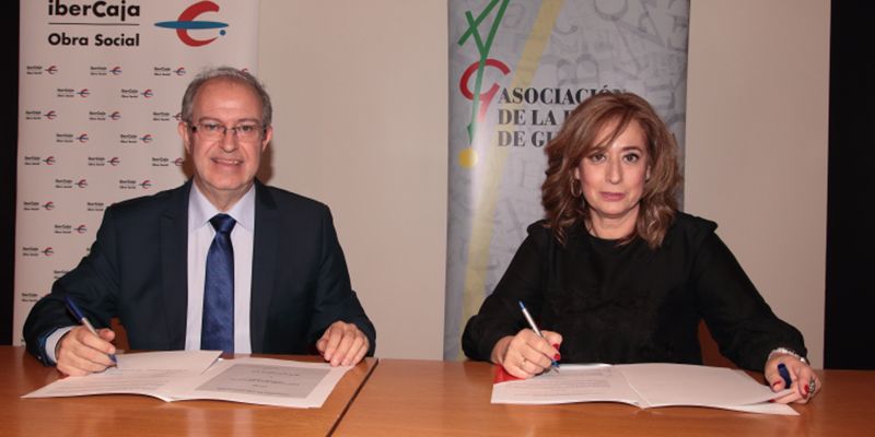 Ibercaja y la Asociación de la Prensa renuevan su convenio anual