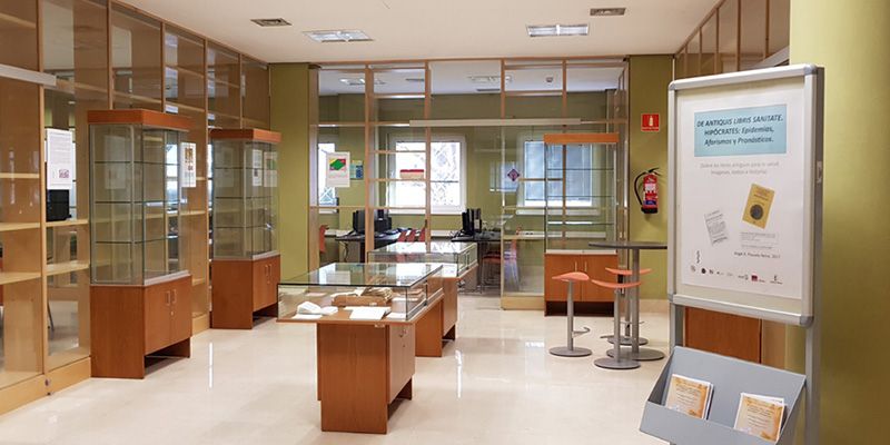 La Biblioteca del Campus de Ciudad Real acoge una exposición de libros sobre la Medicina en la antigua Grecia