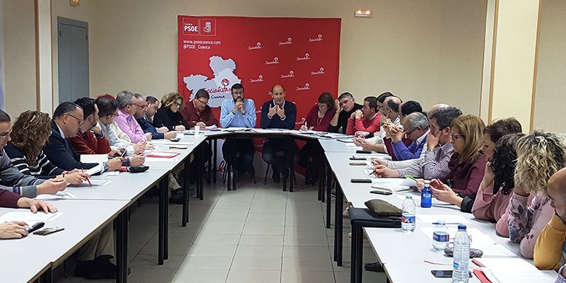 La Ejecutiva Provincial del PSOE establece las bases para empezar a trabajar en el Pacto por Cuenca
