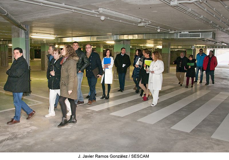 La Junta de Personal del Área Integrada de Guadalajara visita el nuevo aparcamiento del Hospital 3 La Junta de Personal del Área Integrada de Guadalajara visita el nuevo aparcamiento del Hospital.