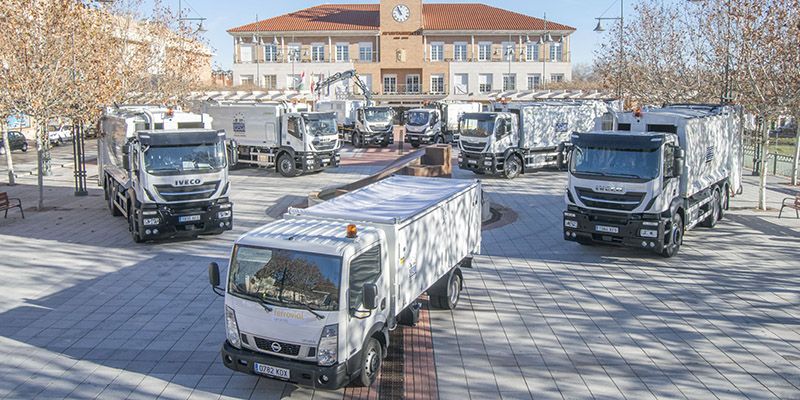 La MVH renueva la flota de vehículos con la que presta el servicio de recogida de residuos en los nueve municipios mancomunados