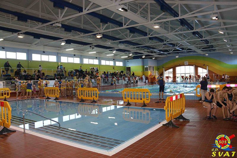 La Piscina Cubierta Luis Ocaña acogió una participativa II Jornada de Deporte Base en Edad Escolar de Natación