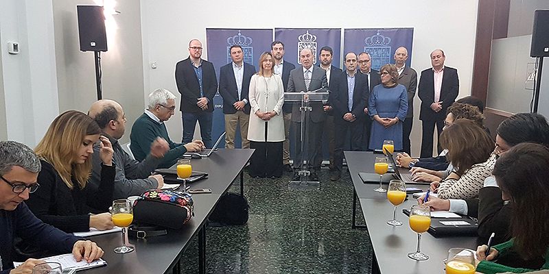 Latre destaca que este es el periodo de la Diputación que mayor inversión se está dedicando a los pueblos