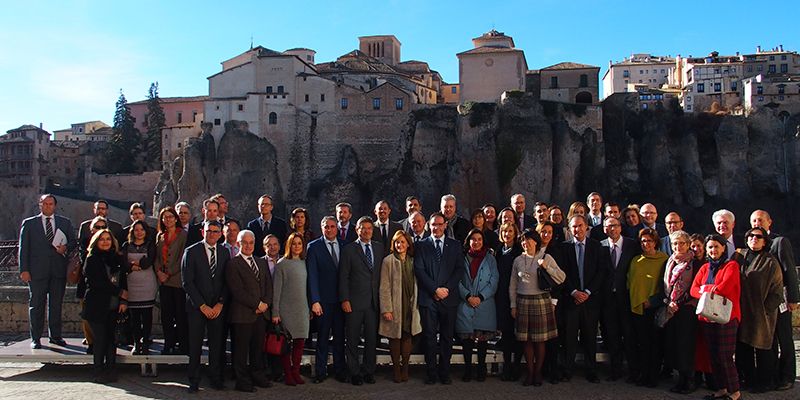 Mariscal expone el plan de promoción turística de Cuenca ante los responsables de las oficinas exteriores de Turespaña