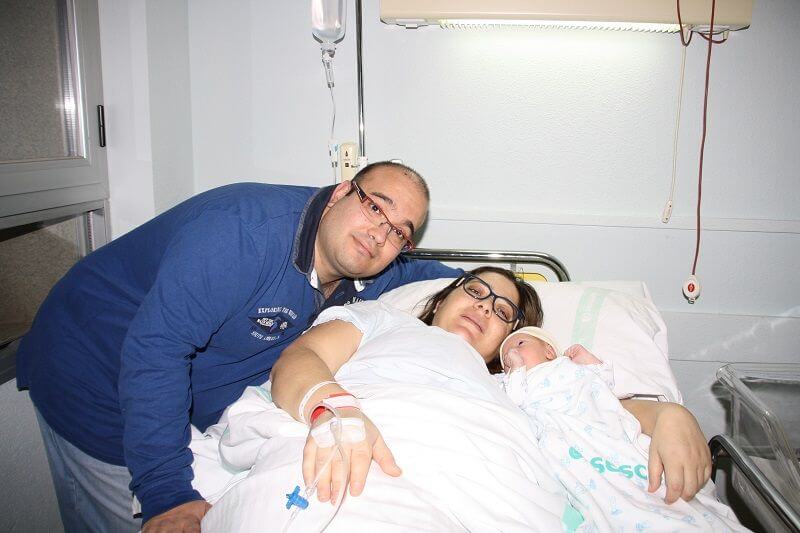 Mía Verdejo Cerro, primera conquense nacida en el año 2018