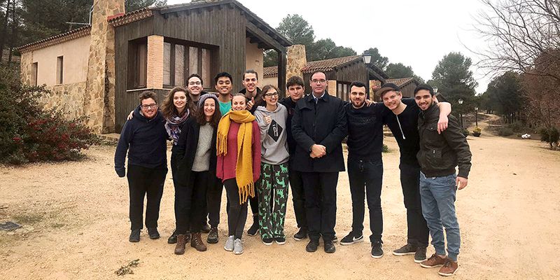 Prieto se congratula de la visita a Cuenca de más de 60 estudiantes de Erasmus de 25 nacionalidades