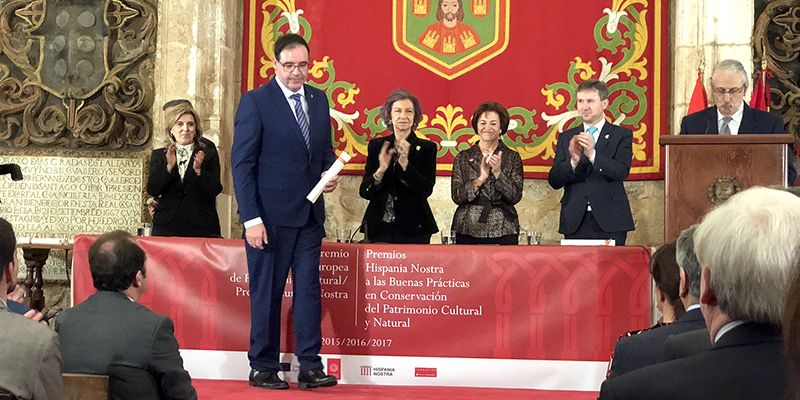 Prieto ve en la Mención Especial de los Premios Europa Nostra 2017 un acicate para seguir apostando por el patrimonio