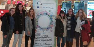 Un total de 47 jóvenes comienzan sus prácticas laborales en Europa gracias al programa de movilidad de CECAM