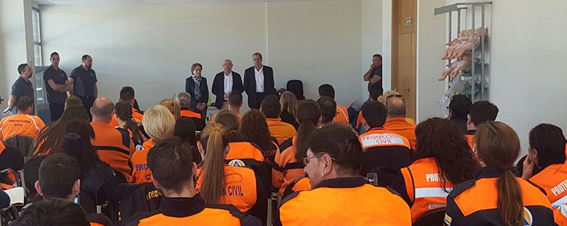 Voluntarios de las Agrupaciones de Protección Civil de Guadalajara podrán participar este año en 67 cursos de formación