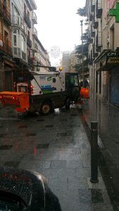 Activo el dispositivo municipal de emergencias ante la nevada que cae sobre Guadalajara