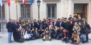 Alumnos del IES Lorenzo Hervás y Panduro de Cuenca visitan el Senado
