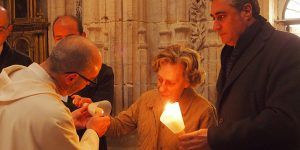 Ángel Mariscal asiste a la renovación del voto a la Virgen de la Candelaria con una misa en la Catedral  