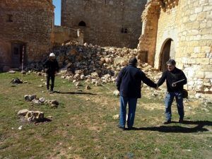 Arrancan los estudios para recuperar el Castillo Santiago de la Torre en San Clemente