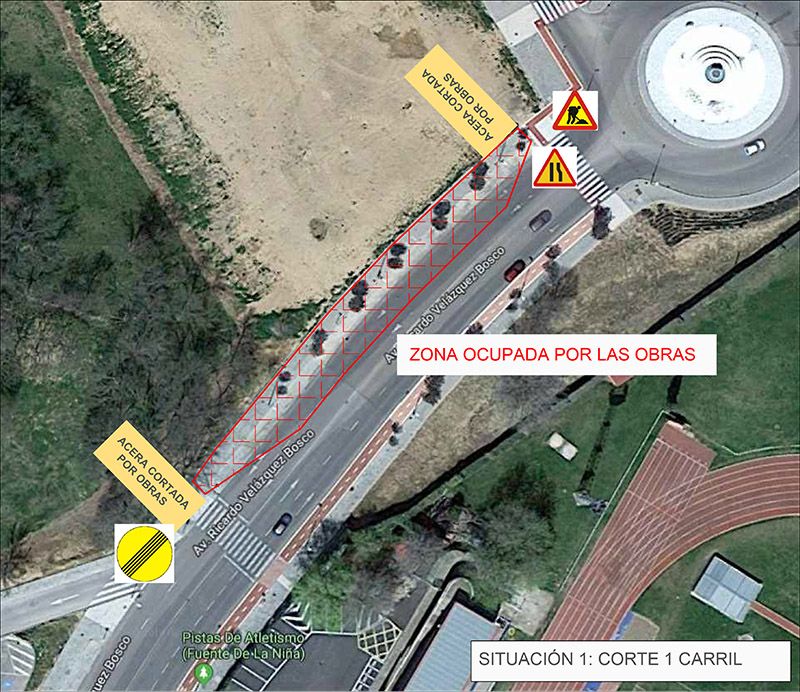 ¡Atención! Cortes de tráfico en la Avda. de Ricardo Velázquez Bosco de Guadalajara por la cimentación de la pasarela del nuevo complejo de campos de fútbol 3 ¡Atención! Cortes de tráfico en la Avda. de Ricardo Velázquez Bosco de Guadalajara por la cimentación de la pasarela del nuevo complejo de campos de fútbol