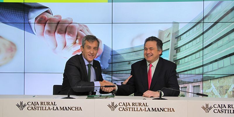 Caja Rural Castilla-La Mancha firma su cuarto convenio con la ONCE para abrir sus oficinas a los vendedores