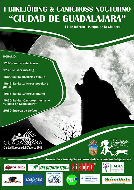 Canicross, carreras y zumba infantil en un nuevo fin de semana intenso en Guadalajara en lo deportivo