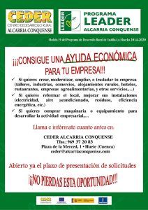 CEDER Alcarria Conquense ha aprobado 34 expedientes por un importe total de 1.195.830,07 euros desde el inicio de la actual Convocatoria de Ayudas LEADER