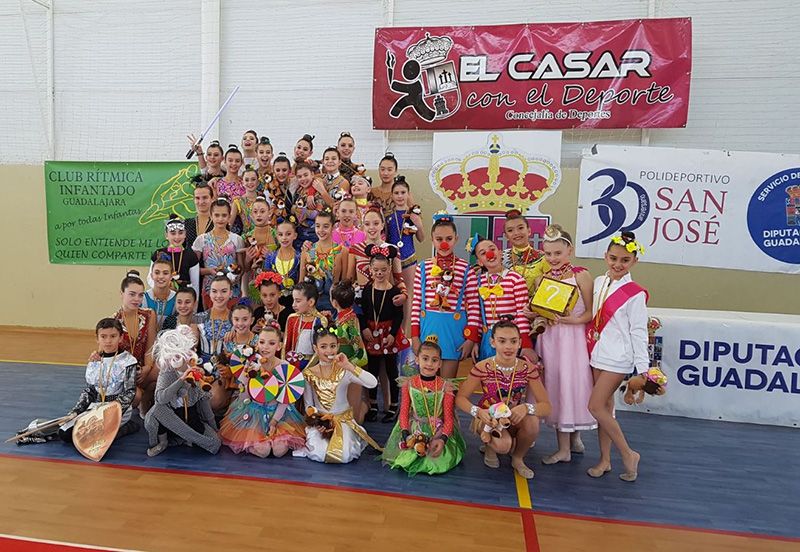 Celebrada en El Casar la primera fase del Circuito Provincial de Rítmica 3 Celebrada en El Casar la primera fase del Circuito Provincial de Rítmica
