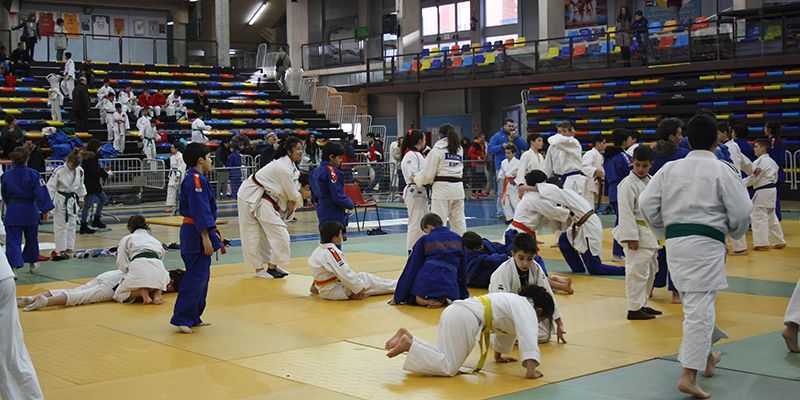 Cerca de 400 judokas se dan cita en el Multiusos de Guadalajara en la II Fase de Deporte Escolar