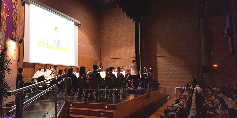 Cerca de 900 escolares de la provincia participaron en la cuarta edición de los conciertos pedagógicos de la Banda de Música de la Diputación de Gudadalajara