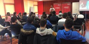 Cien alumnos de diferentes cursos se forman en materia de emprendimiento de la mano del CEEI Guadalajara
