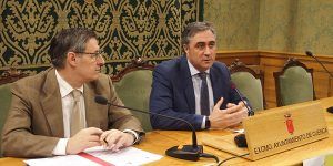 Comienza la instalación de las cámaras del Sistema de Regulación de Accesos al Casco Antiguo de Cuenca