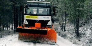 (Actualización) Diputación de Cuenca interviene hasta las 14 horas en 84 tramos de carreteras de la provincia con motivo de la nieve 2 Diputación de Cuenca actúa por la nieve en 37 tramos de carreteras de la provincia con un total de 18 vehículos