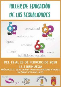 El Ayuntamiento de Brihuega se toma en serio la educación sexual de los jóvenes del IES Briocense..., y sus padres
