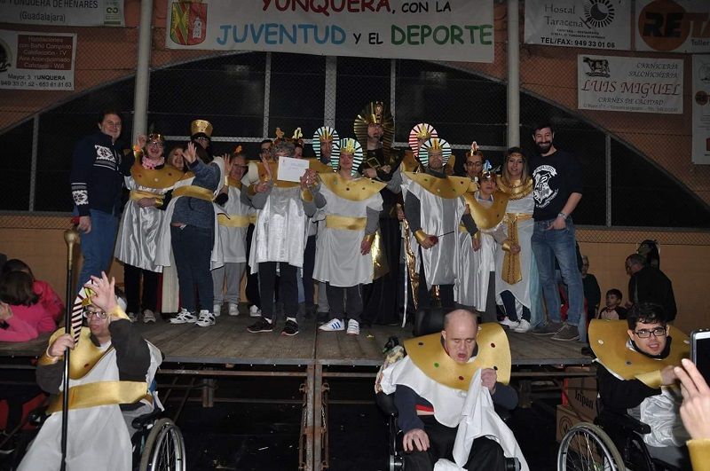 El Carnaval” llena de color y diversión la villa de Yunquera de Henares haciendo vencedores al CADIG La Chopera
