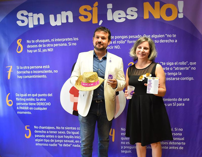 El Gobierno regional hace un llamamiento a la concienciación frente a las agresiones sexuales y a la violación en cita en carnaval