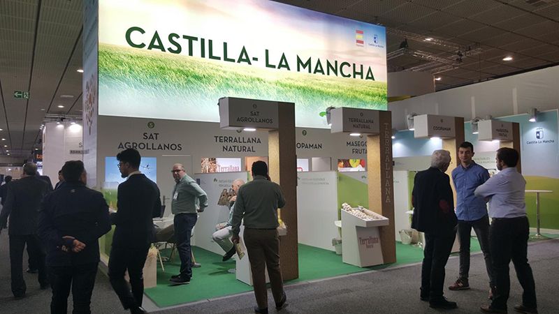 El sector hortofrutícola de Castilla-La Mancha muestra su potencial en la feria ‘Fruit Logistica 2018’, que se celebra en Berlín