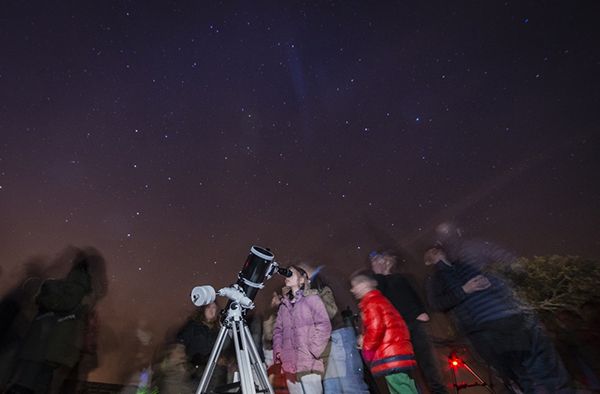 Este sábado comienzan las observaciones nocturnas de astronomía 2018 desde el bosque de Valdenazar