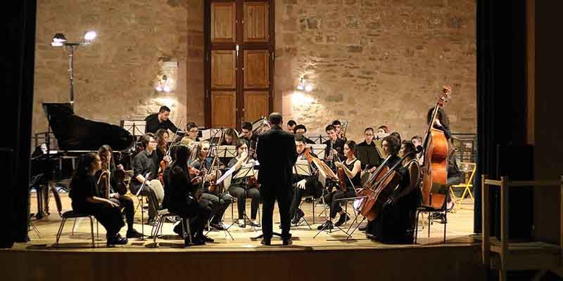 Estudiantes de música de tres países dan comienzo a la temporada de clásica de Sigüenza