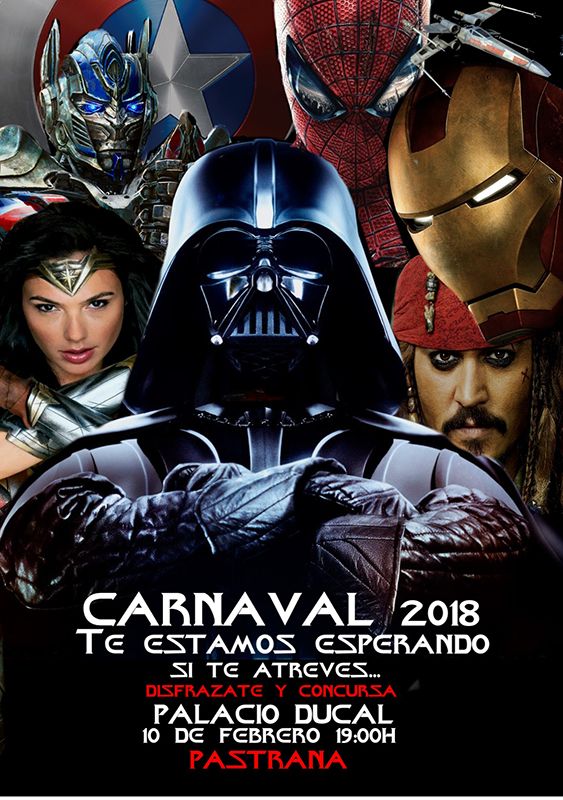 Homenaje al cine de aventuras en el carnaval de Pastrana 3 Homenaje al cine de aventuras en el carnaval de Pastrana