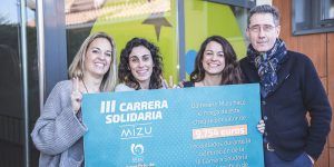 La III Carrera solidaria Mizu recauda casi 10.000 euros a favor de Apanag