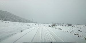 La nieve condiciona la circulación en numerosas carreteras de Castilla-La Mancha la Serranía de Cuenca, muy afectada