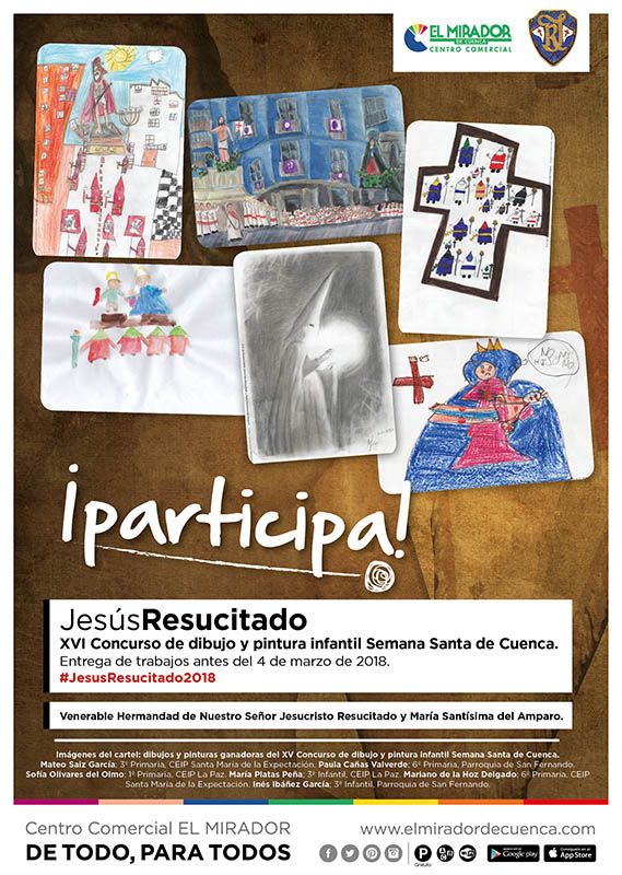 La V. H. del Resucitado convoca su XVI Concurso de Dibujo y Pintura Infantil