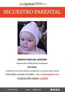 Localizada la bebé desaparecida en Guadalajara Está junto a su madre en Polonia