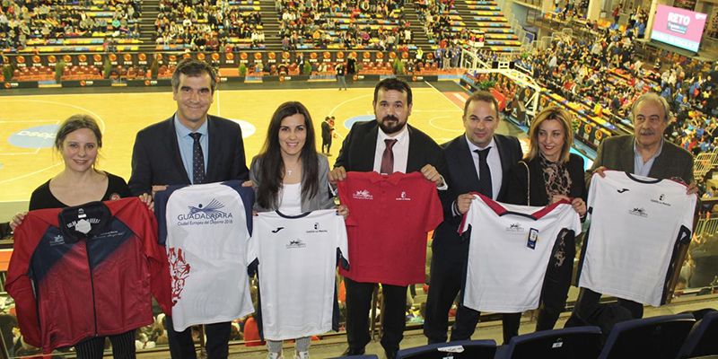 Los deportistas que acudan a los Campeonatos Nacionales de Deporte en Edad Escolar llevarán en sus equipaciones la imagen de Guadalajara Ciudad Europea del Deporte