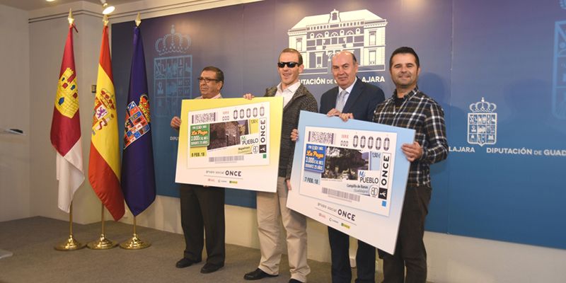 Majaelrayo y Campillo de Ranas, protagonistas de los cupones de la ONCE el 7 y 8 de febrero